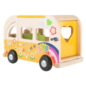 Spielbus Hippie aus Holz