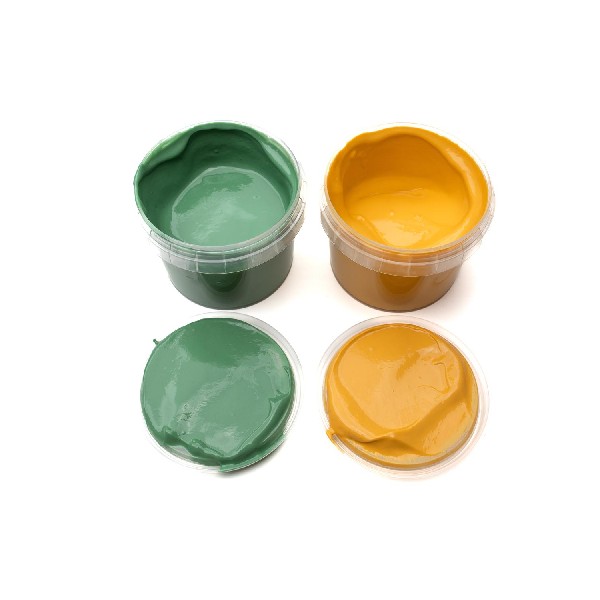 Fingerfarben 2er Set “Nori” grün/gelb