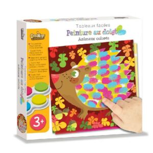 Crealign Fingerfarben Bunte Tiere