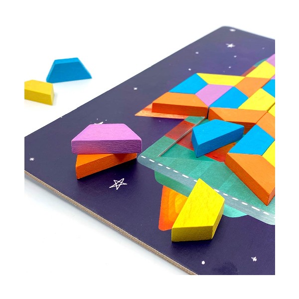 Legespiel Artiles The Trapezoid Challenge Exploring