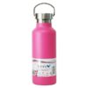 Edelstahl Thermoflasche pink 500ml m Stahldeckel Retro