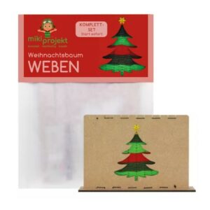 mikiprojekt Bastelset Webbild Weihnachtsbaum