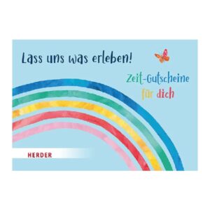 Lass uns was erleben. Zeit-Gutscheine für dich (Box)