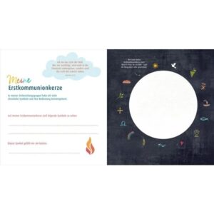 Meine Erstkommunion Erinnerungsalbum Regenbogen