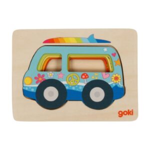 Goki Schichtenpuzzle Van