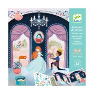 Djeco Stickeralbum Leben im Schloss