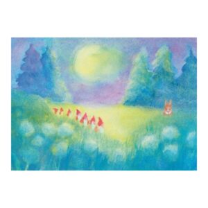 Kunstdruck Die sieben Zwerge von Dorothea Schmidt